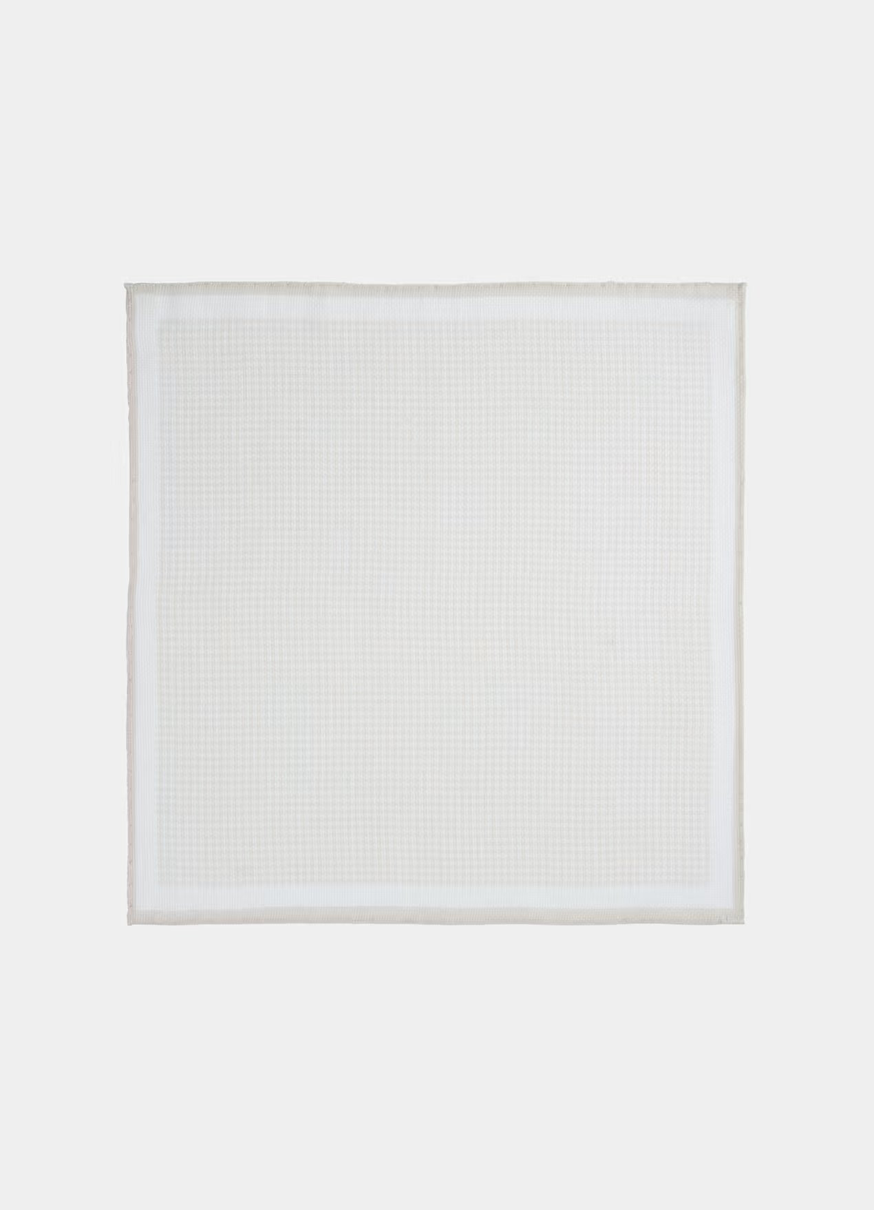 White Linen pocket square